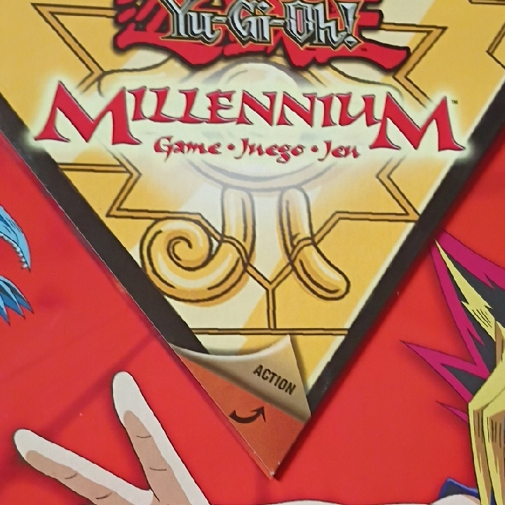 Yu-Gi-Oh! Millennium Card Game Box - Red & Gold Artwork